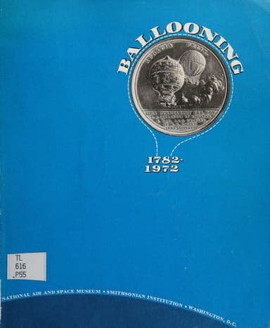 Cover of Ballooning, 1782-1972.