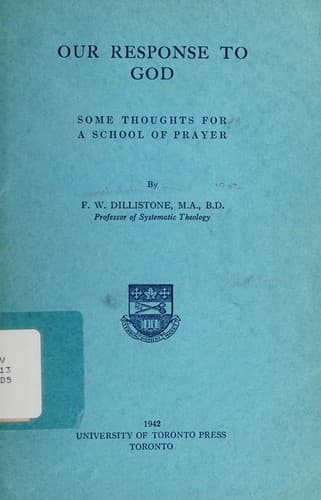 Cover of Our response to God