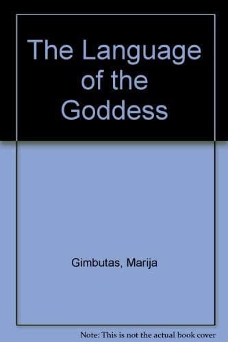 Cover of The Language of the Goddess