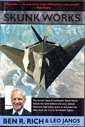 Cover of Skunk Works: A Personal Memoir of My Years at Lockheed