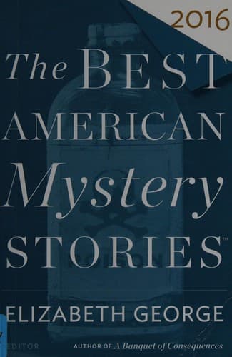 Cover of The Best American Mystery Stories 2016