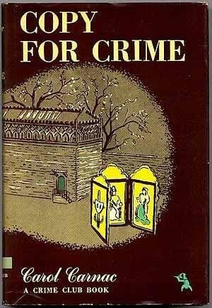 Cover of Copy for crime