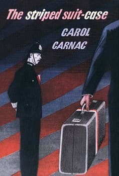 Cover of The striped suitcase