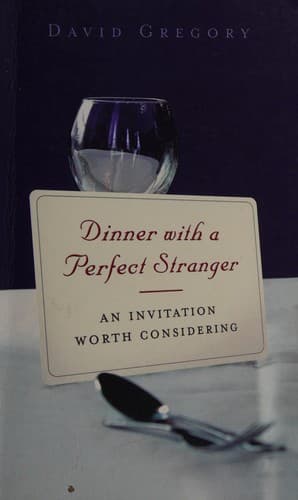 Cover of Dinner with a perfect stranger