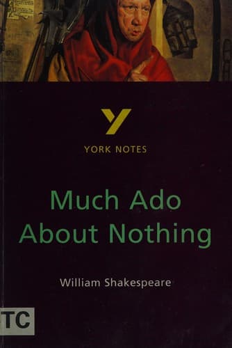 Cover of York Notes on William Shakespeare's "Much Ado About Nothing"