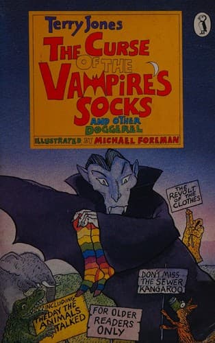 Cover of The curse of the vampire's socks and other doggerel