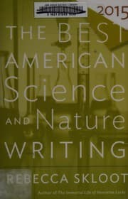 Cover of The best American science and nature writing 2015