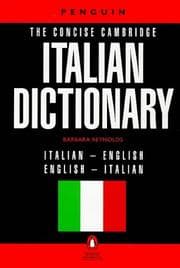Cover of The concise Cambridge Italian dictionary