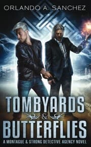 Cover of Tombyards & Butterflies-A Montague and Strong Detective Novel