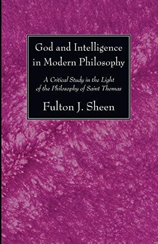Cover of God and intelligence in modern philosophy