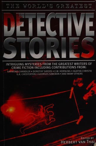 Cover of The World's greatest detective stories