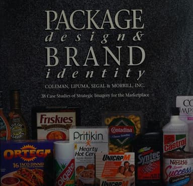 Cover of Package design & brand identity