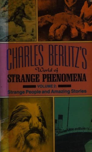 Cover of Charles Berlitz's world of strange phenomena.