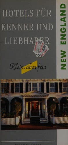 Cover of Hotels für Kenner und Liebhaber