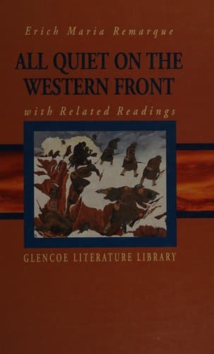 Cover of All quiet on the western front and related readings