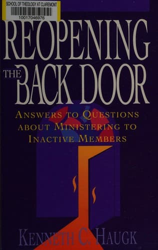Cover of Reopening the Back Door