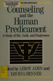 Cover of Counseling and the human predicament