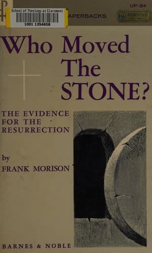 Cover of Who moved the stone?
