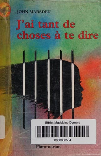 Cover of J'ai tant de choses à te dire