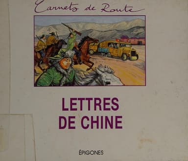 Cover of Lettres de Chine