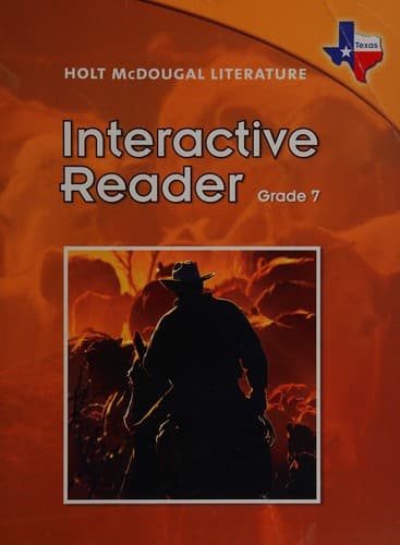 Cover of Holt McDougal Literature