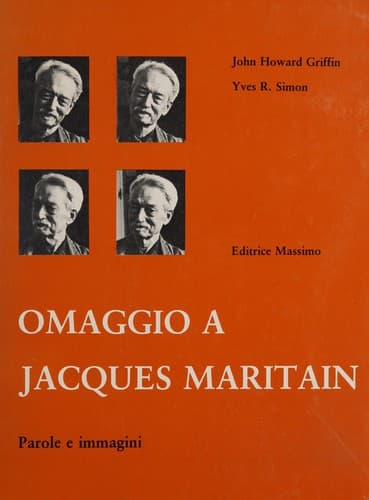 Cover of Omaggio a Maritain