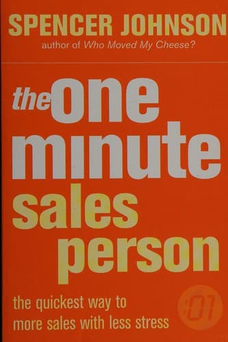 Cover of The one minute sales person