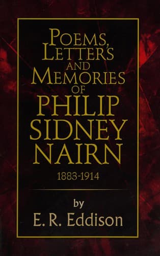 Cover of Poems, Letters, and Memories of Philip Sidney Nairn