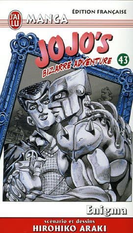 Cover of Jojo's bizarre adventure n°43 enigma