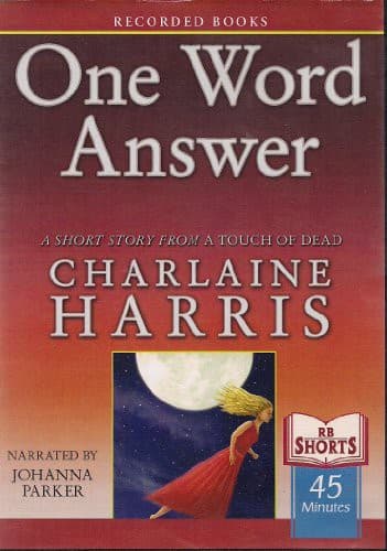 Cover of One Word Answer