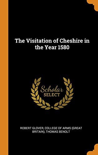Cover of Visitation of Cheshire in the Year 1580