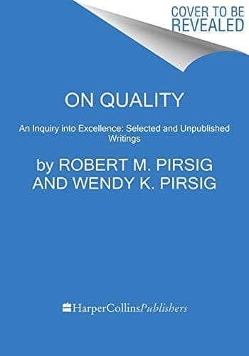 Cover of On Quality : An Inquiry into Excellence