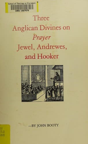 Cover of Three Anglican divines on prayer