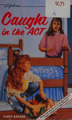 Cover of Caught in the Act (Lifelines)