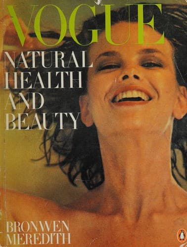 Cover of Vogue natural health and beauty