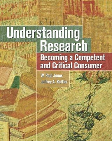 Cover of Understanding Research