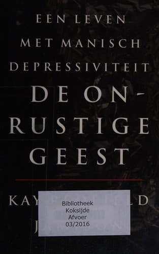 Cover of De onrustige geest