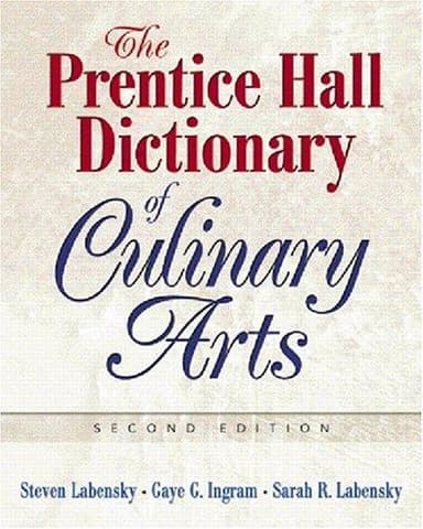 Cover of Prentice Hall Dictionary of Culinary Arts, The (Trade Version) (2nd Edition)