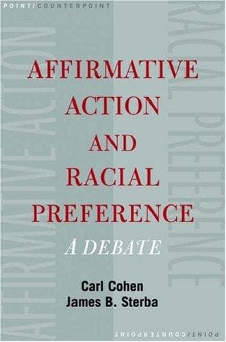Cover of Affirmative action and racial preference