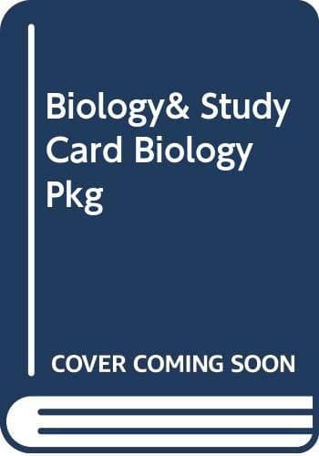 Cover of Biology& Study Card Biology Pkg
