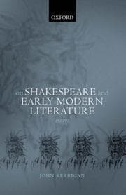 Cover of On Shakespeare and Early Modern Literature