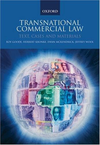 Cover of Transnational Commercial Law