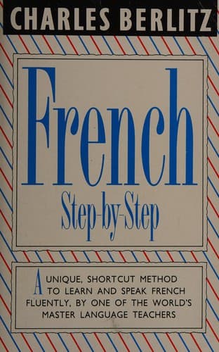 Cover of French step by step.