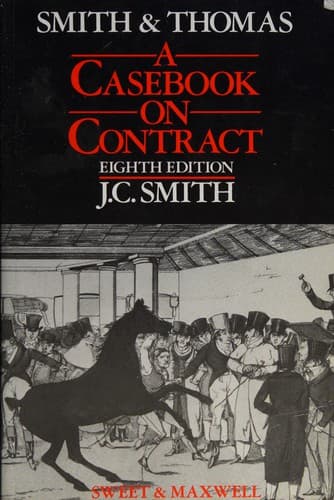 Cover of Casebook on Contract