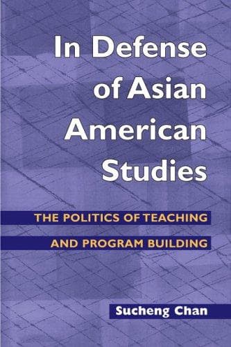 Cover of In defense of Asian American studies