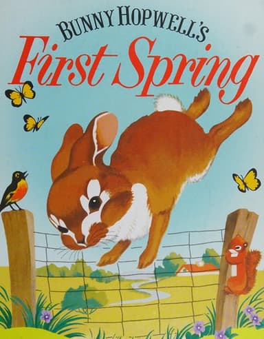 Cover of Bunny Hopwell's first spring