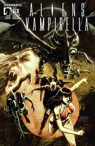 Cover of Vampirella / Aliens #6
