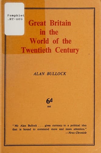 Cover of Great Britian in the world of the twentieth century