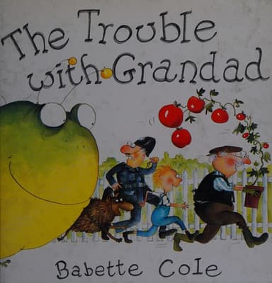 Cover of The trouble with grandad