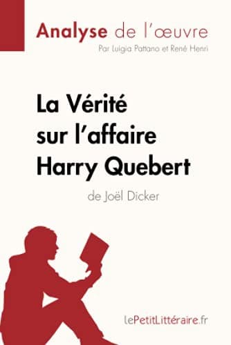 Cover of La Vérité sur l'affaire Harry Quebert